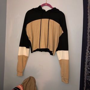 Cropped hoodie